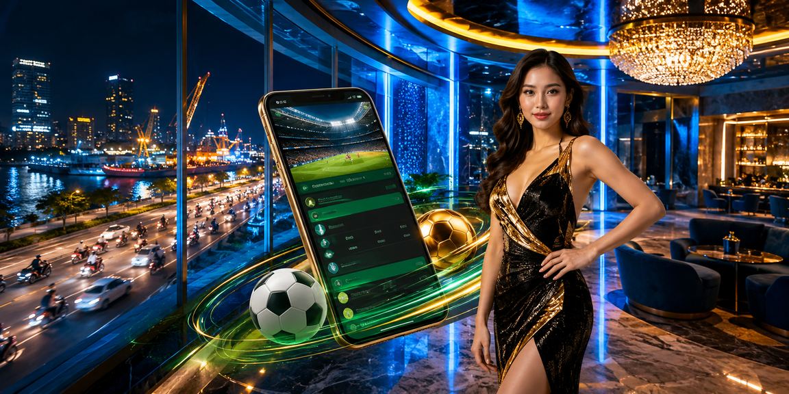 Người dùng tại TP.HCM theo dõi cá cược thể thao trực tuyến trên điện thoại